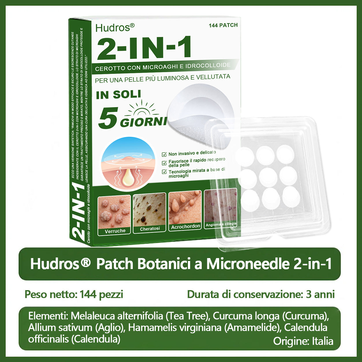 𝐇𝐮𝐝𝐫𝐨𝐬® 🧑‍⚕️2️⃣𝐂𝐞𝐫𝐨𝐭𝐭𝐢 𝐢𝐝𝐫𝐨𝐜𝐨𝐥𝐥𝐨𝐢𝐝𝐚𝐥𝐢 𝐜𝐨𝐧 𝐦𝐢𝐜𝐫𝐨𝐚𝐠𝐡𝐢 𝟐 𝐢𝐧 𝟏 | 𝐀𝐩𝐩𝐨𝐬𝐢𝐭𝐚𝐦𝐞𝐧𝐭𝐞 𝐬𝐯𝐢𝐥𝐮𝐩𝐩𝐚𝐭𝐢 𝐩𝐞𝐫 𝐥𝐚 𝐫𝐢𝐦𝐨𝐳𝐢𝐨𝐧𝐞 𝐝𝐢 𝐧𝐞𝐢 𝐬𝐩𝐨𝐫𝐠𝐞𝐧𝐭𝐢, 𝐚𝐜𝐧𝐞, 𝐯𝐞𝐫𝐫𝐮𝐜𝐡𝐞 𝐩𝐢𝐚𝐧𝐞 𝐞 𝐞𝐬𝐜𝐫𝐞𝐬𝐜𝐞𝐧𝐳𝐞 𝐜𝐮𝐭𝐚𝐧𝐞𝐞 | 𝐂𝐨𝐧𝐟𝐞𝐳𝐢𝐨𝐧𝐞 𝐝𝐚 𝟏𝟒𝟒 𝐩𝐞𝐳𝐳𝐢🪻