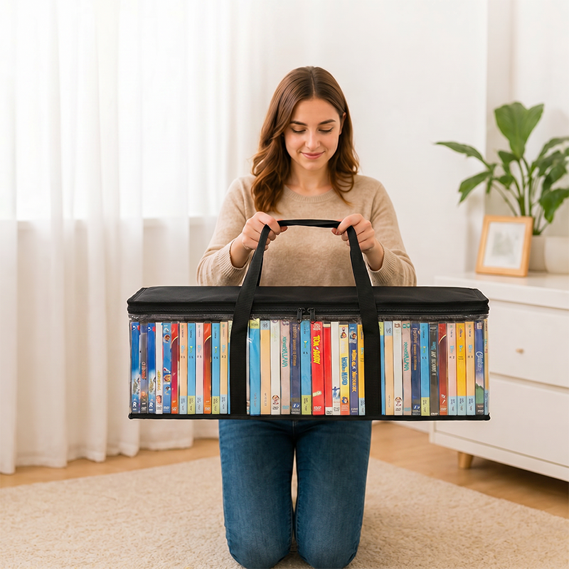 SVOZK® 🔥 Buy 2 Get 1 Free 📦 Large Heavy-Duty Thick Plastic Clear Storage Bag for Clothes, Moving & Storage