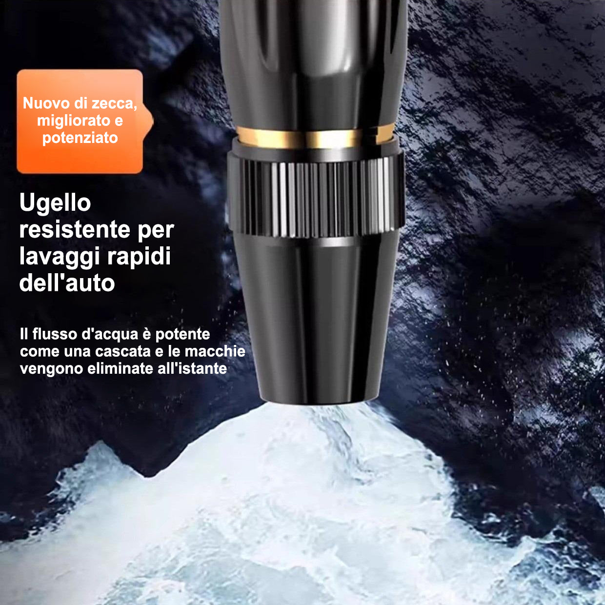 🔥🤖3️⃣ Offerta a tempo limitato: più acquisti, più regali! - Pistola ad alta pressione per lavaggio auto domestico | 💎Billhol®