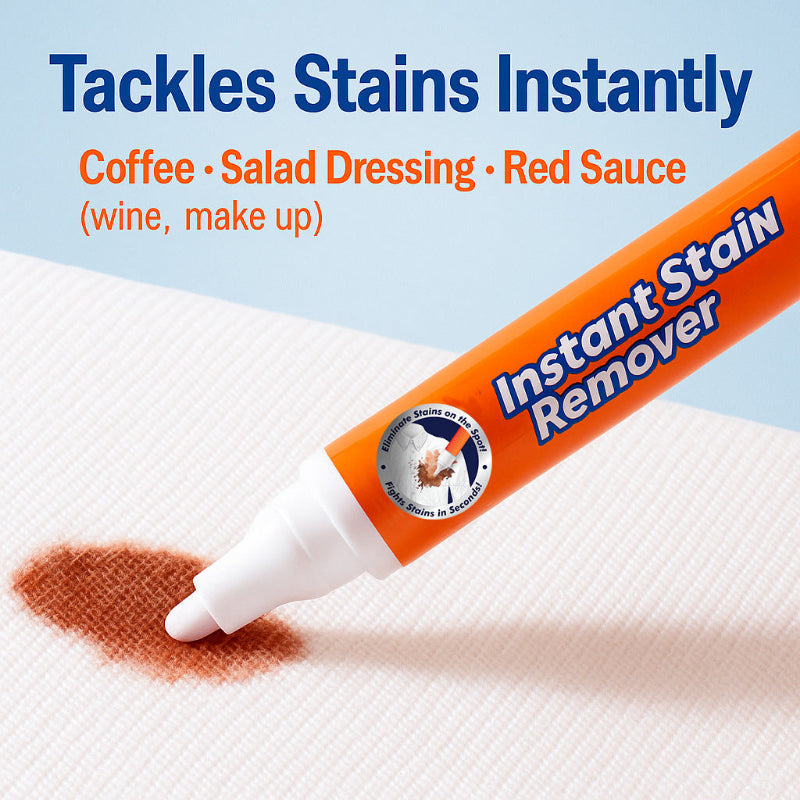 👕✨ GarageLine® Instant Stain Remover Pen – Fast Spot Treatment for Everyday Stains