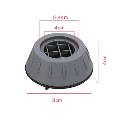🏠🔇 Fobvgu® Washer Stabilizer Pads (4PCS) – Stop Shaking, Sliding & Noise