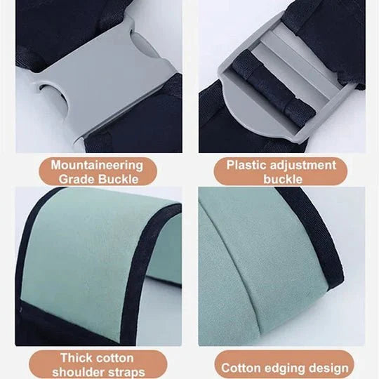 KIFIWUI®🎉 2026 Sale — Over 30,000 Sold! 👶 4-in-1 Breathable Baby Carrier – 0-36 Months, Front/Back/Facing In/Out – Hands-Free Comfort for Parent & Baby! ✨