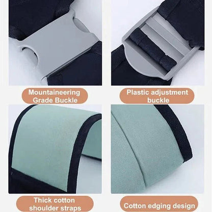 KIFIWUI®🎉 2026 Sale — Over 30,000 Sold! 👶 4-in-1 Breathable Baby Carrier – 0-36 Months, Front/Back/Facing In/Out – Hands-Free Comfort for Parent & Baby! ✨