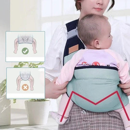 KIFIWUI®🎉 2026 Sale — Over 30,000 Sold! 👶 4-in-1 Breathable Baby Carrier – 0-36 Months, Front/Back/Facing In/Out – Hands-Free Comfort for Parent & Baby! ✨