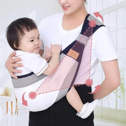 KIFIWUI®🎉 2026 Sale — Over 30,000 Sold! 👶 4-in-1 Breathable Baby Carrier – 0-36 Months, Front/Back/Facing In/Out – Hands-Free Comfort for Parent & Baby! ✨