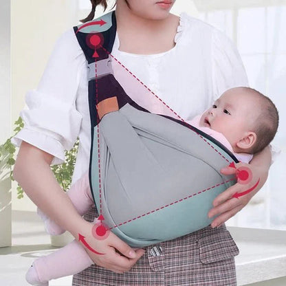 KIFIWUI®🎉 2026 Sale — Over 30,000 Sold! 👶 4-in-1 Breathable Baby Carrier – 0-36 Months, Front/Back/Facing In/Out – Hands-Free Comfort for Parent & Baby! ✨