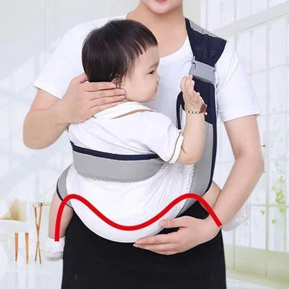 KIFIWUI®🎉 2026 Sale — Over 30,000 Sold! 👶 4-in-1 Breathable Baby Carrier – 0-36 Months, Front/Back/Facing In/Out – Hands-Free Comfort for Parent & Baby! ✨