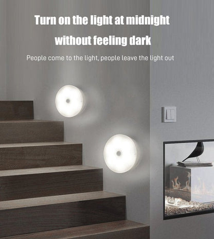 🌙🛏️ REBYIPO® Bedside Motion Sensor Night Light – Auto-On Safety Lighting for Nighttime