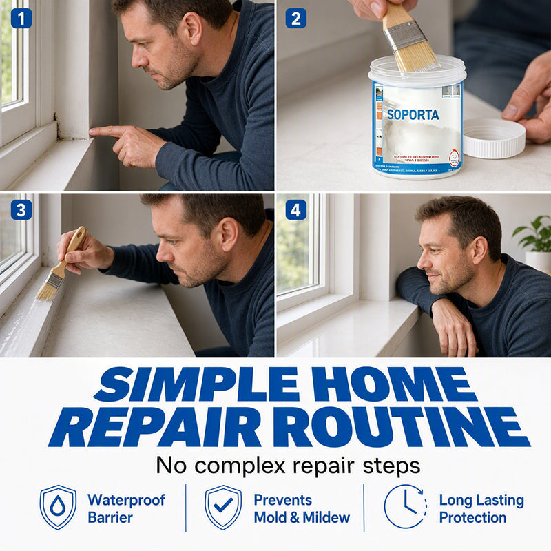 💧🛠️ GarageLine® Multi-Surface Waterproof Repair Sealant – Clear Leak & Crack Protection